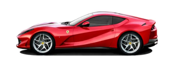 Ferrari 812 SUPERFAST V12 800cv — Ilustração