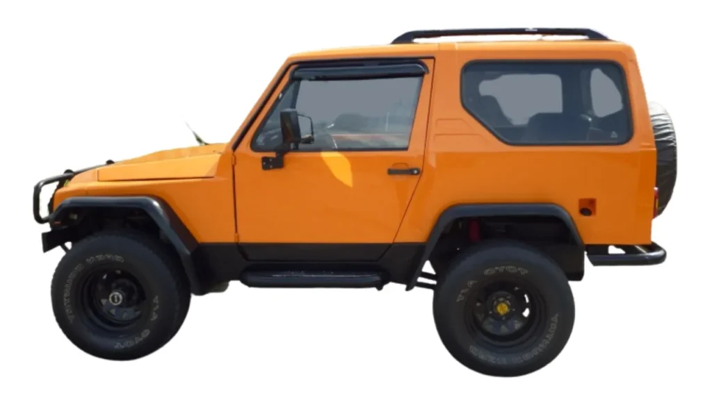 JPX Jipe Montez Std 4x4 Teto Rígido Diesel — Ilustração