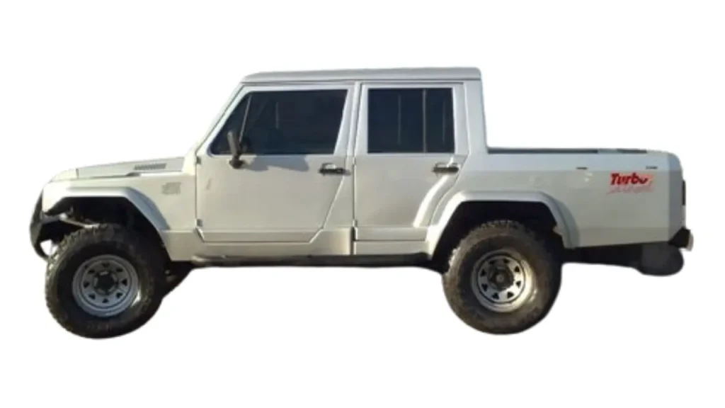 JPX Picape Montez 1.9 4x4 Diesel — Ilustração