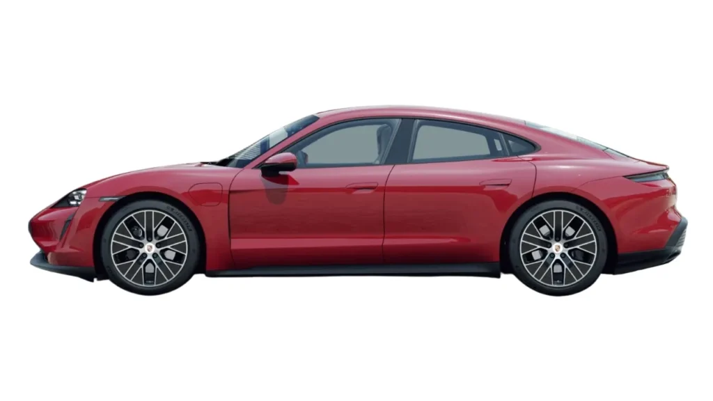 Porsche Taycan Turbo S (Elétrico) — Ilustração