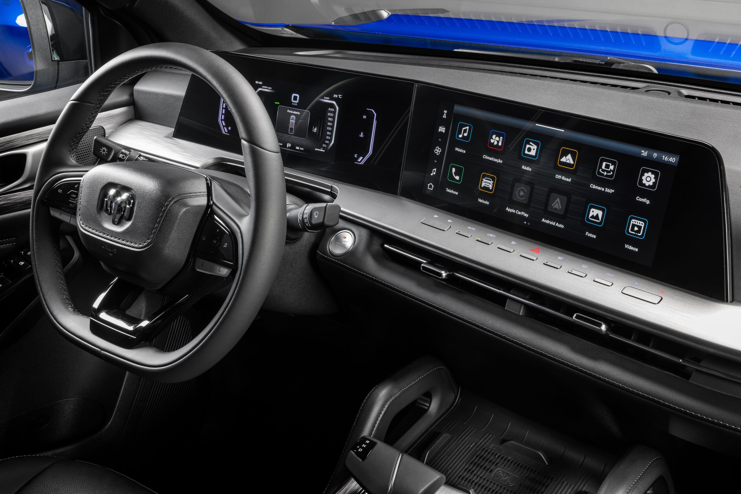 Dakota Night Edition estreia com 2.2 diesel e 4x4 Ram Dakota Laramie Night Edition