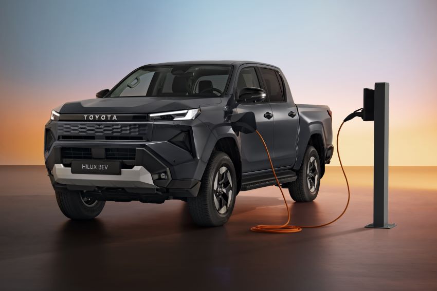 Hilux elétrica estreia com foco corporativo no Reino Unido