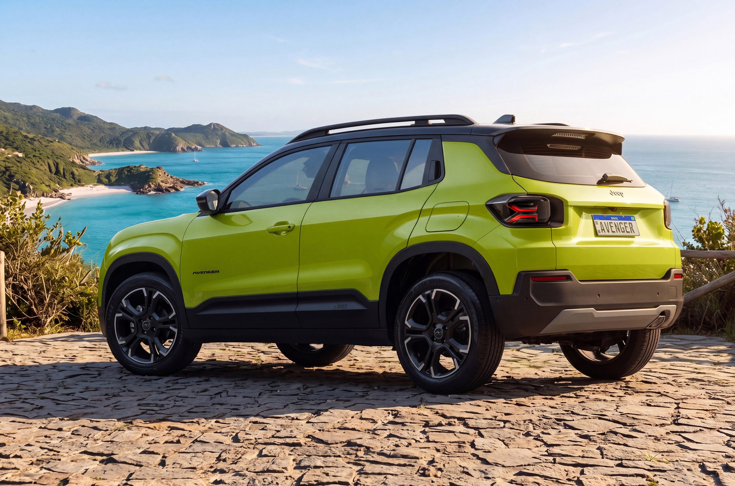 Jeep Avenger muda e já indica faixa de preço no Brasil Jeep Avenger muda e já indica faixa de preço no Brasil — foto de imprensa