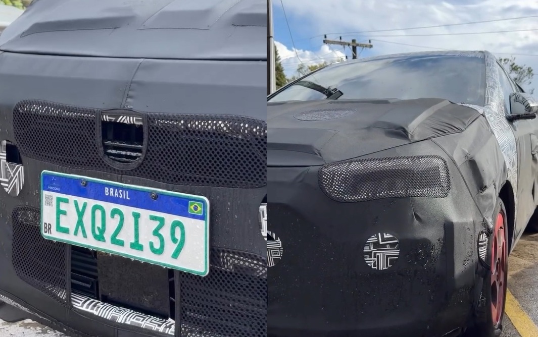 Flagra da nova geração do Hyundai HB20