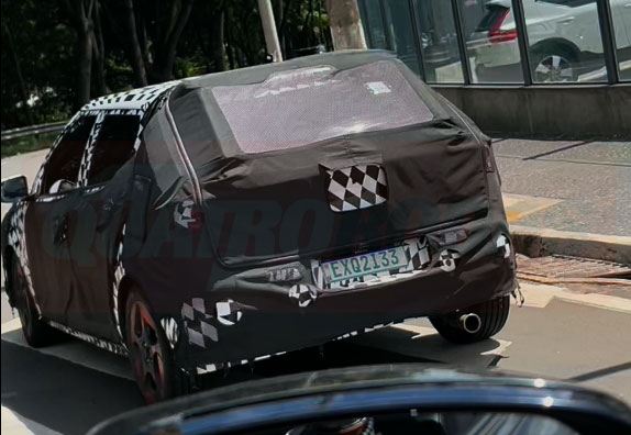 Hyundai HB20 2027 em testes