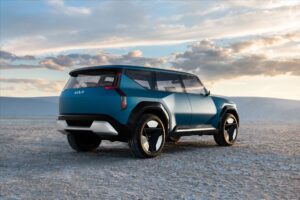 Kia EV9 SUV grande elétrico 7 lugares