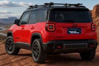 Projeção do novo Jeep Renegade