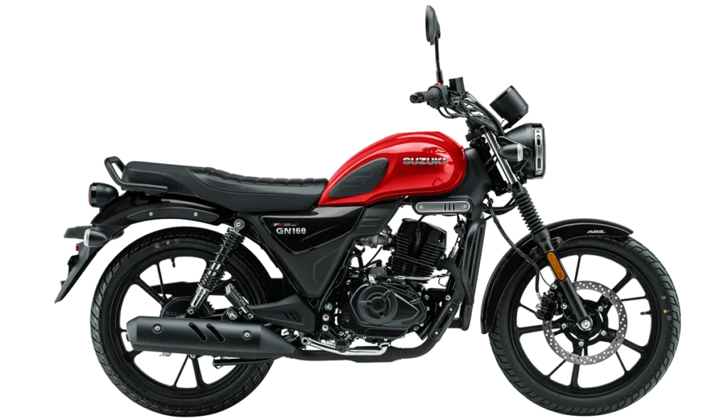 Suzuki GN 160: 162 cc e 14 cv sem vinda ao Brasil Suzuki GN 160 — foto de imprensa