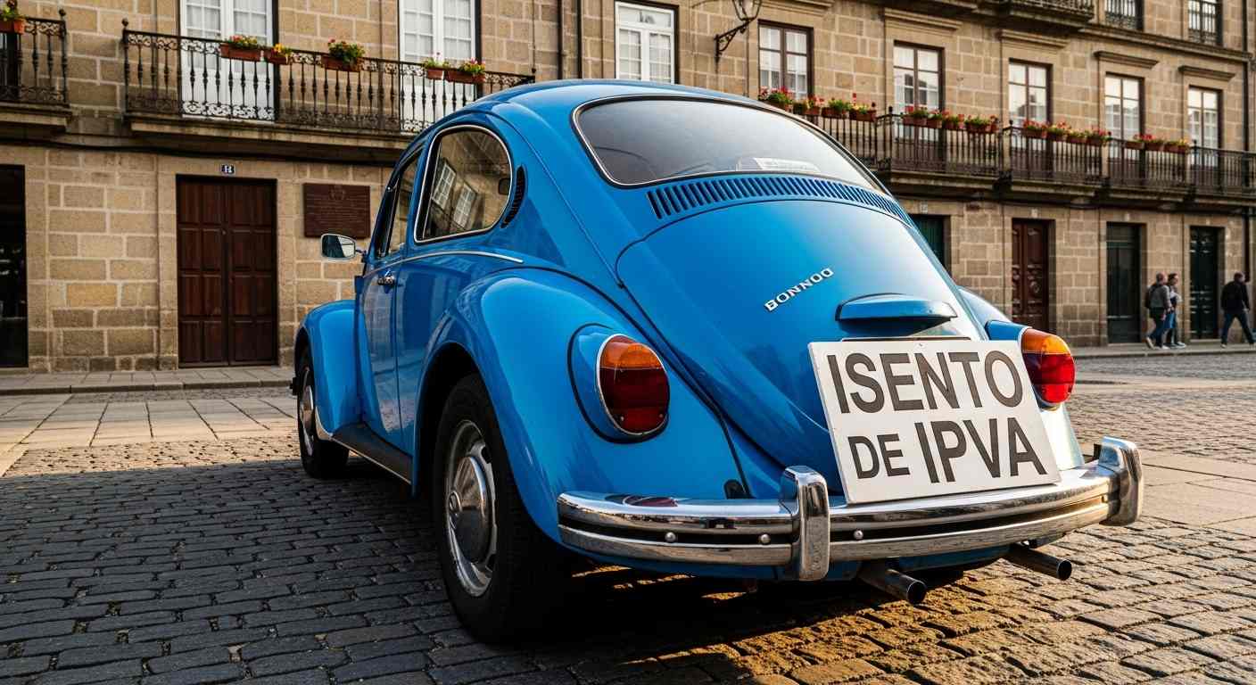Isenção de IPVA para veículos com mais de 20 anos
