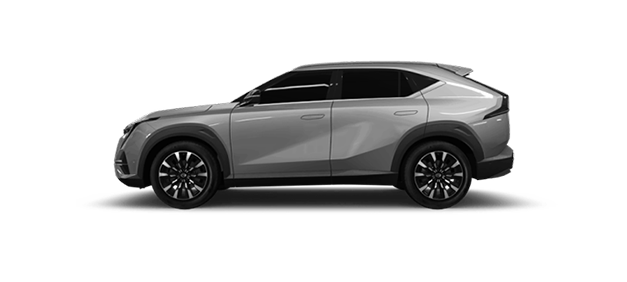 GAC GS4 Hybrid Premium híbrido em perfil lateral