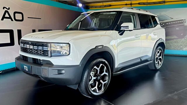Jetour híbrida emplaca 623 carros e chama atenção no Brasil