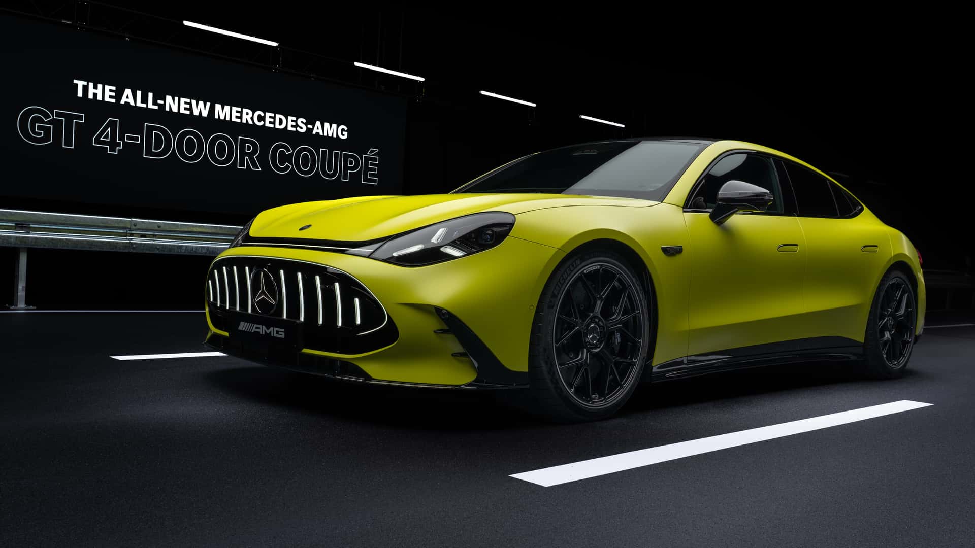 Mercedes-AMG GT elétrico: Ficha técnica e versões reveladas Mercedes-AMG GT 4 portas