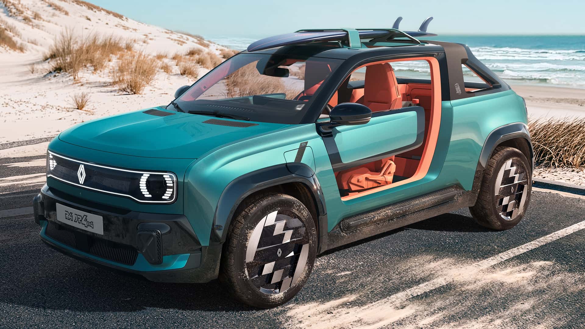 Renault faz um buggy para o torneio de tênis de Roland Garros: Carros Conceito