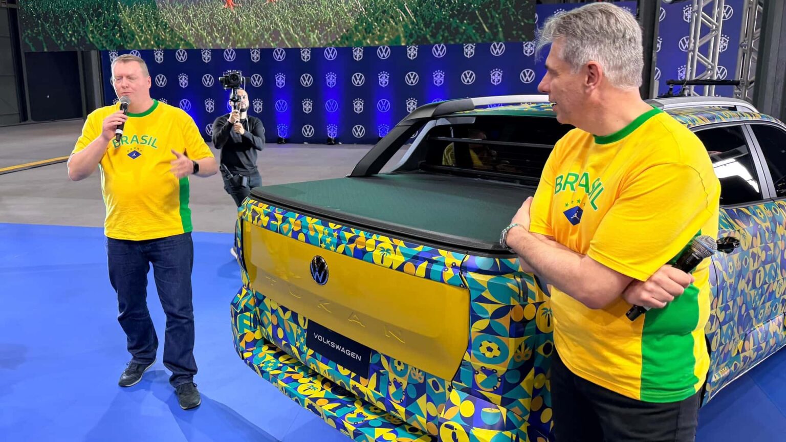 VW Tukan aparece em evento da CBF no Rio de Janeiro