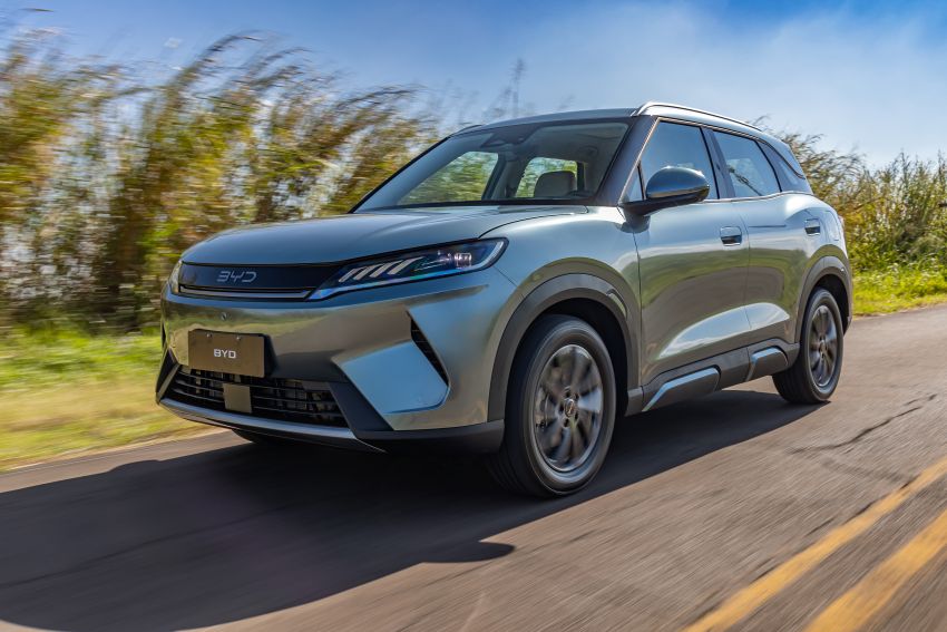Novo SUV híbrido da BYD com pacote flex e recarga