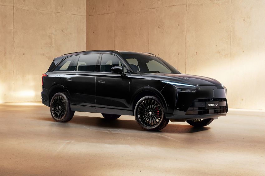 Wey 07 Dark Edition: SUV híbrido plug-in com visual escurecido