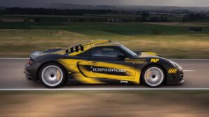 Ruf B8 Erprober: motor boxer de 1.000 cv mantém o câmbio manual vivo