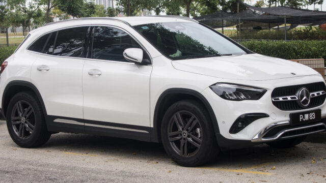 Mercedes revela GLA elétrico com autonomia recorde