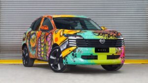 Nissan Kicks Art Car: SUV ganha grafite exclusivo e vira atração em Campos do Jordão Nissan Kicks Art Car com grafite de Tico Canato