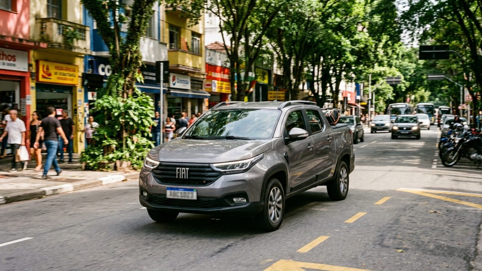 Fiat Strada 2026: Caçamba leva 720 kg