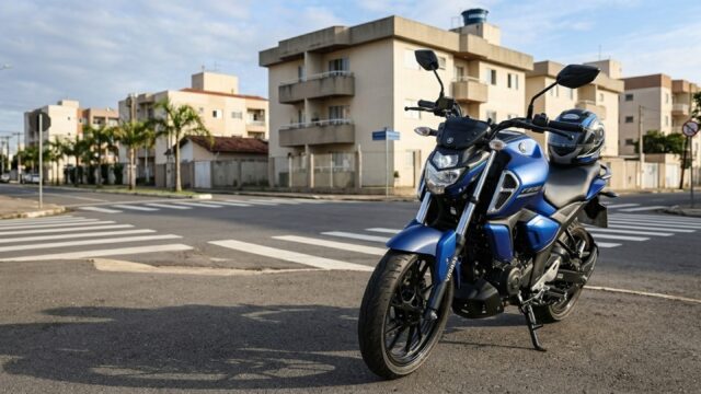 Yamaha Fazer FZ15 2026 custa R$ 21.190 com ABS