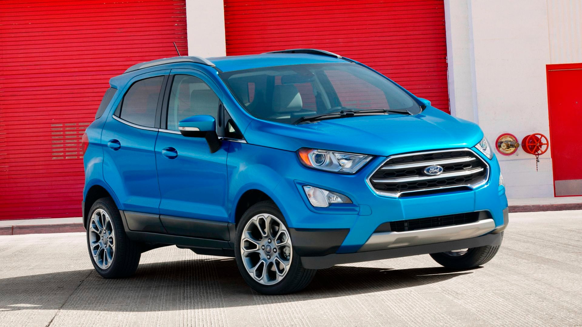 Ford EcoBoost: Correia pode afetar 135 mil carros? ford ecosport titanium nos eua frente azul
