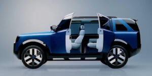Novo Freelander 2026: marca renasce como SUV elétrico de 6 lugares e até 560 cv Freelander Concept 97 2026 revelado em Shanghai