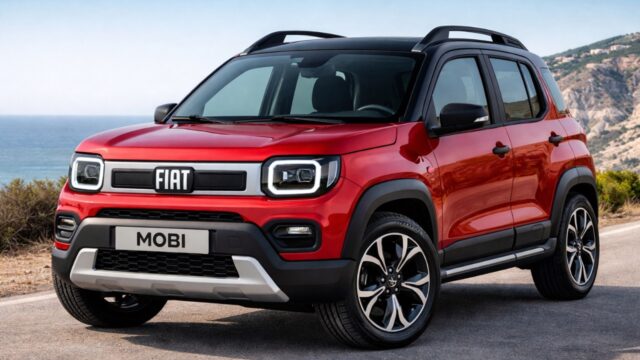 Novo Fiat Mobi 2028: mini-SUV na base do Citroën C3 — o que se sabe