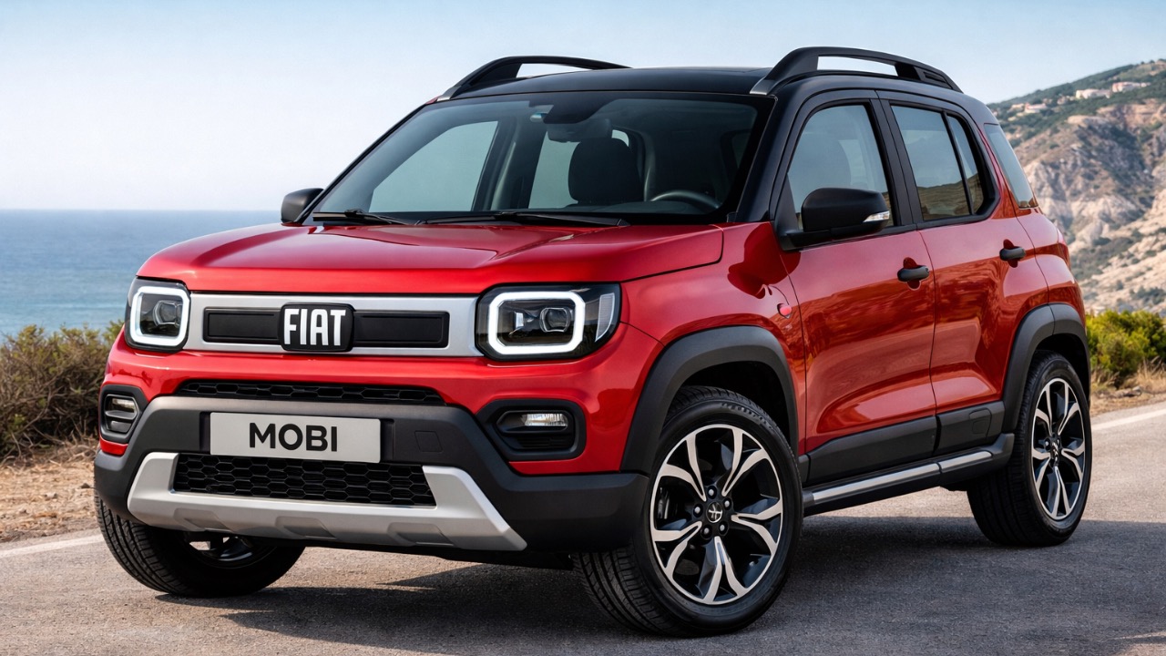 Novo Fiat Mobi 2028: mini-SUV na base do Citroën C3 — o que se sabe