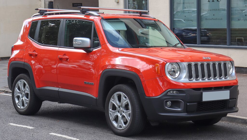 Renegade usado: A peça do câmbio que pede atenção Jeep Renegade Limited da primeira fase em vista dianteira